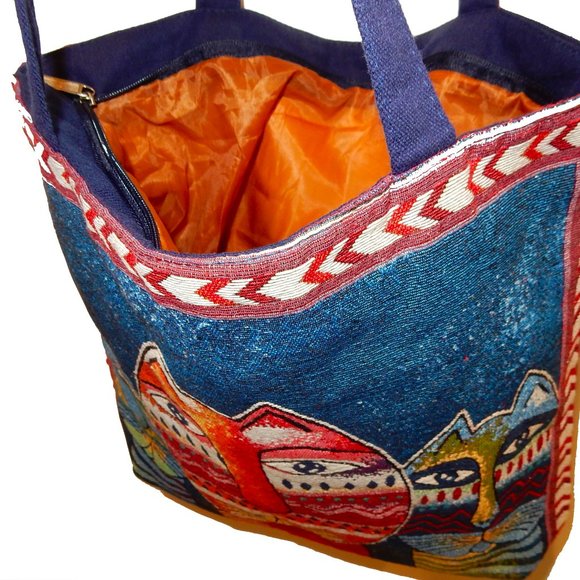 3 CATS TOTE BAG - Picture 5 of 7